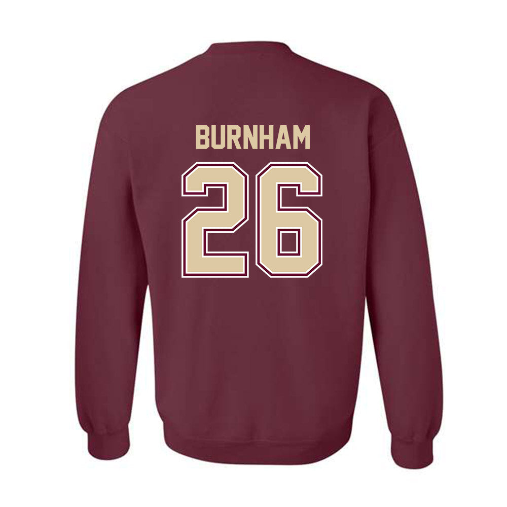 Boston College - NCAA Baseball : Jacob Burnham - Crewneck Sweatshirt