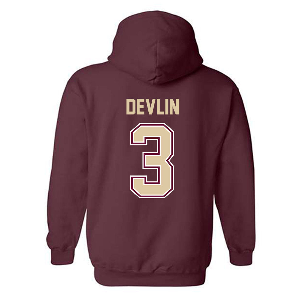 Boston College - NCAA Women's Ice Hockey : Alanna Devlin - Hooded Sweatshirt