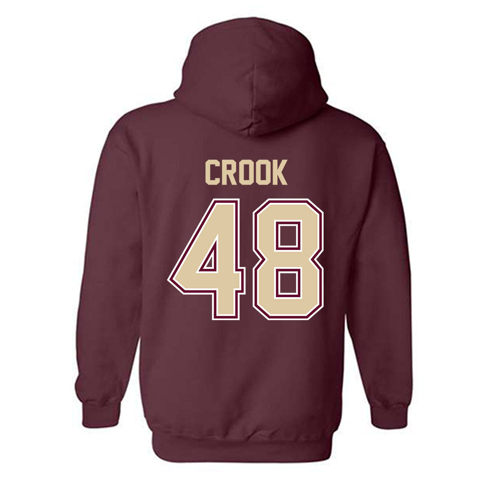 Boston College - NCAA Football : Cooper Crook - Hooded Sweatshirt