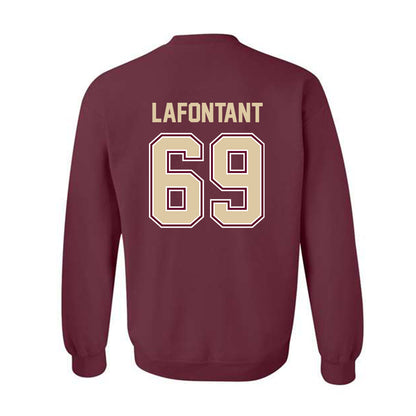 Boston College - NCAA Football : Jadon Lafontant - Crewneck Sweatshirt