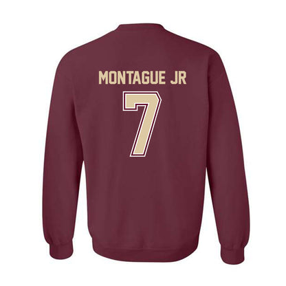 Boston College - NCAA Football : Johnathan Montague Jr - Crewneck Sweatshirt