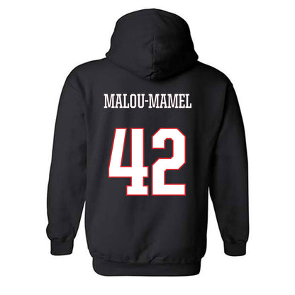UConn - NCAA Women's Basketball : Gandy Malou-Mamel - Classic Shersey Hooded Sweatshirt-1