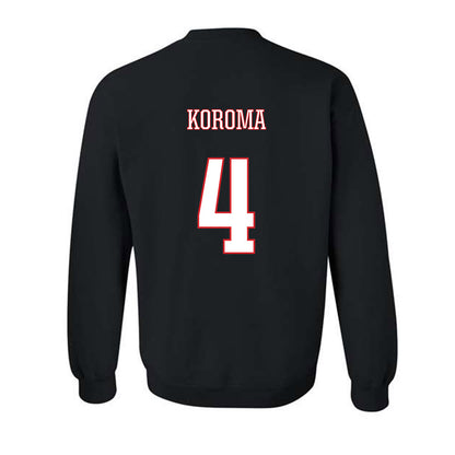 UConn - NCAA Men's Basketball : Dwayne Koroma - Classic Shersey Crewneck Sweatshirt-1