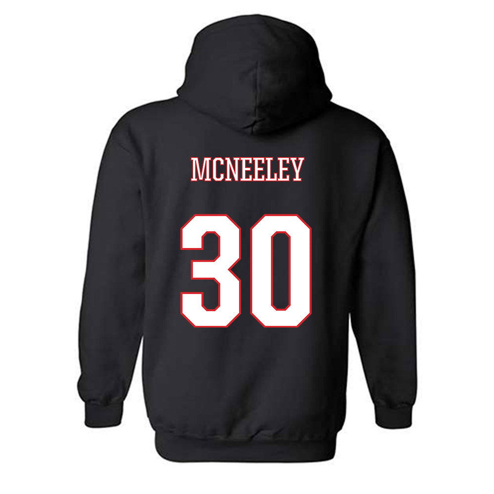 UConn - NCAA Men's Basketball : Liam McNeeley - Classic Shersey Hooded Sweatshirt