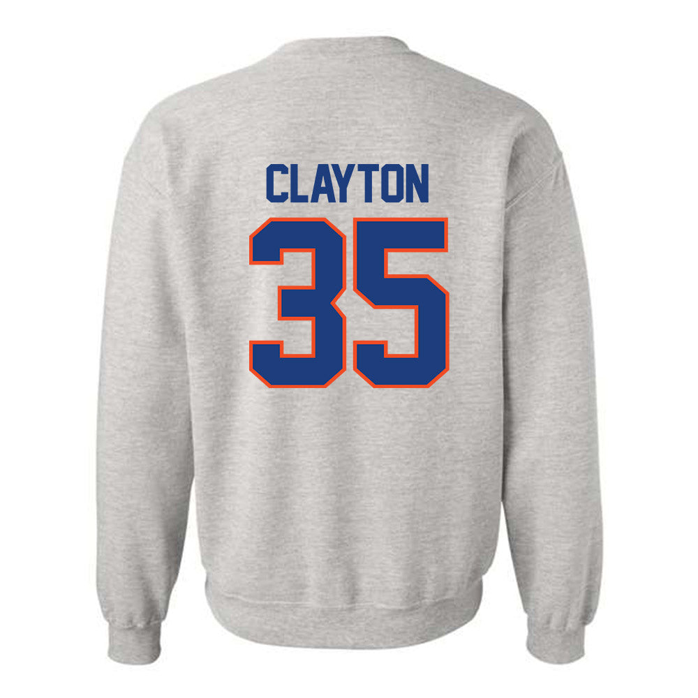 Florida - NCAA Baseball : Brock Clayton - Classic Shersey Crewneck Sweatshirt-1