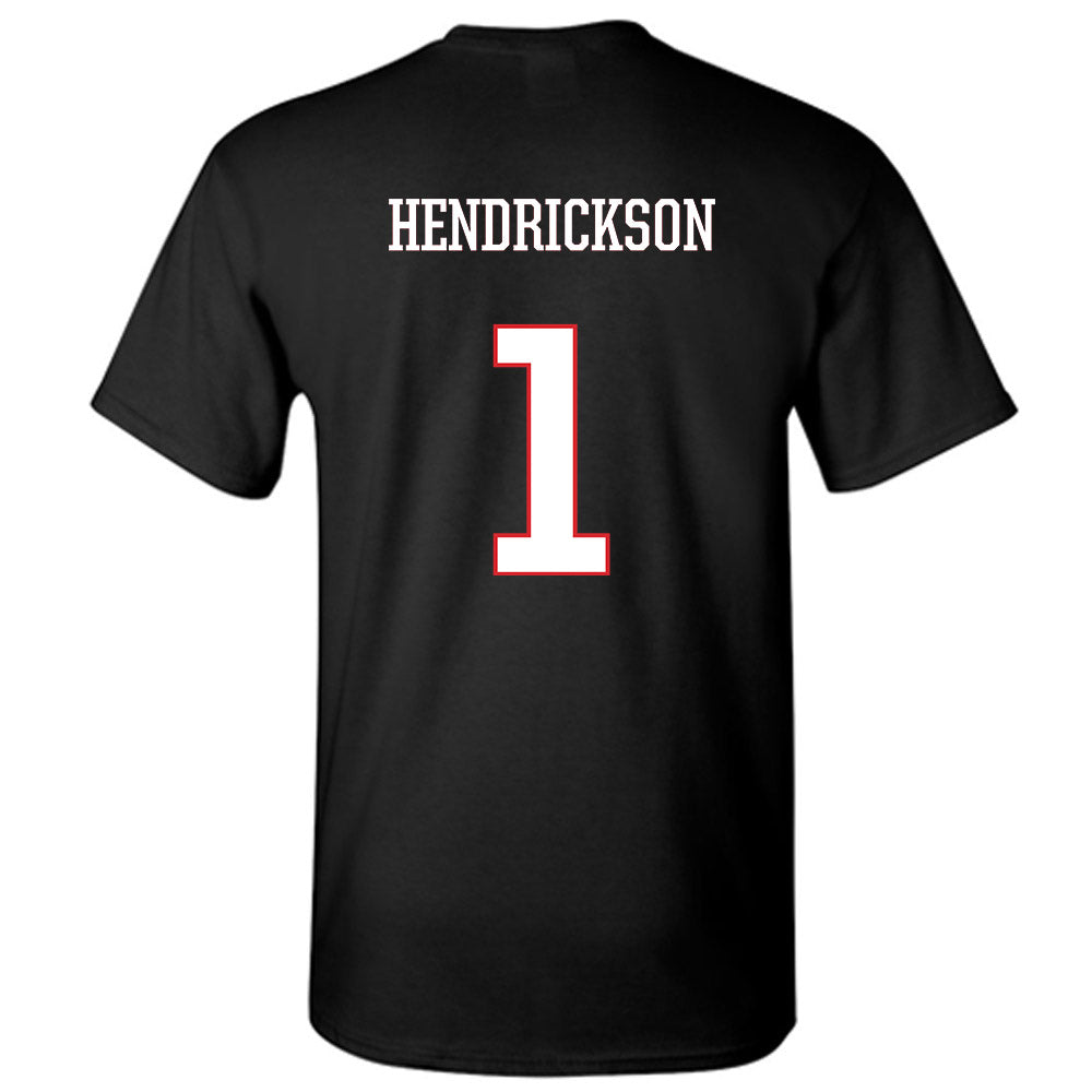 UConn - NCAA Men's Ice Hockey : Kam Hendrickson - Classic Shersey T-Shirt-1