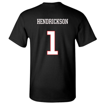 UConn - NCAA Men's Ice Hockey : Kam Hendrickson - Classic Shersey T-Shirt-1