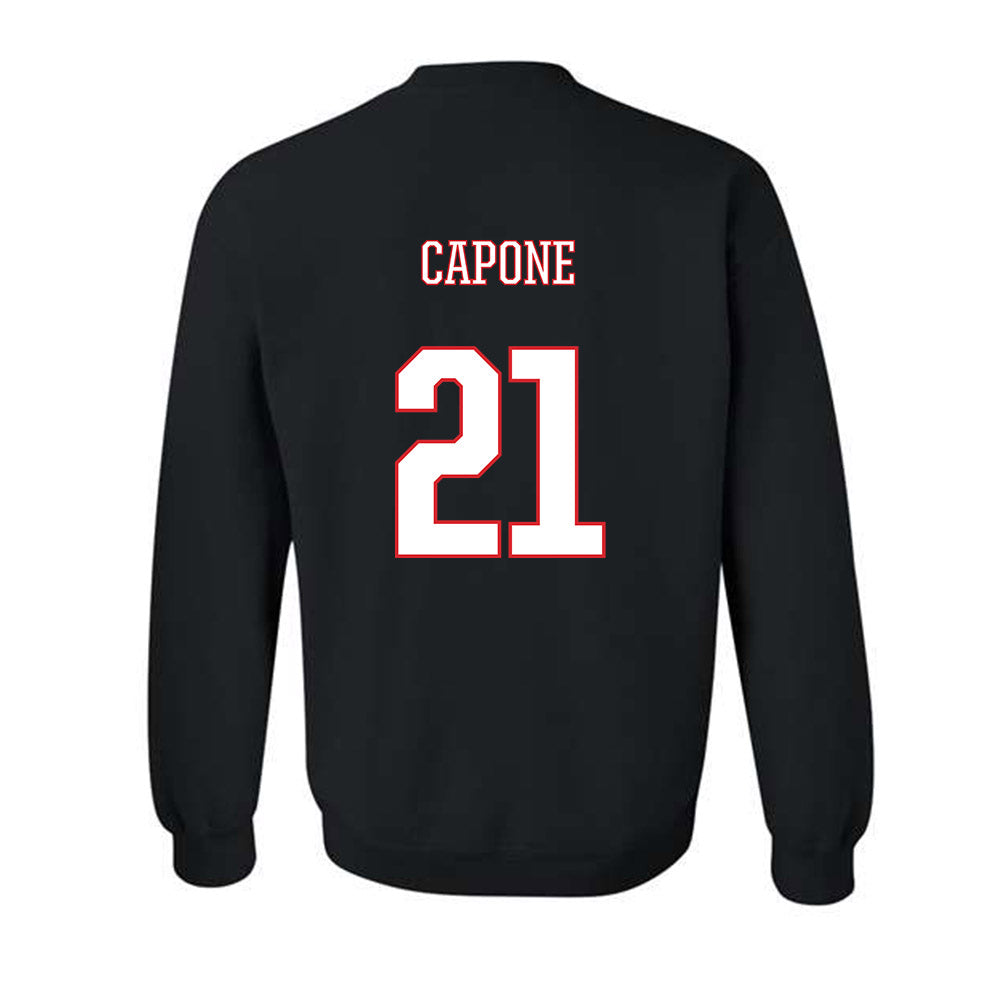 UConn - NCAA Men's Ice Hockey : Nick Capone - Classic Shersey Crewneck Sweatshirt