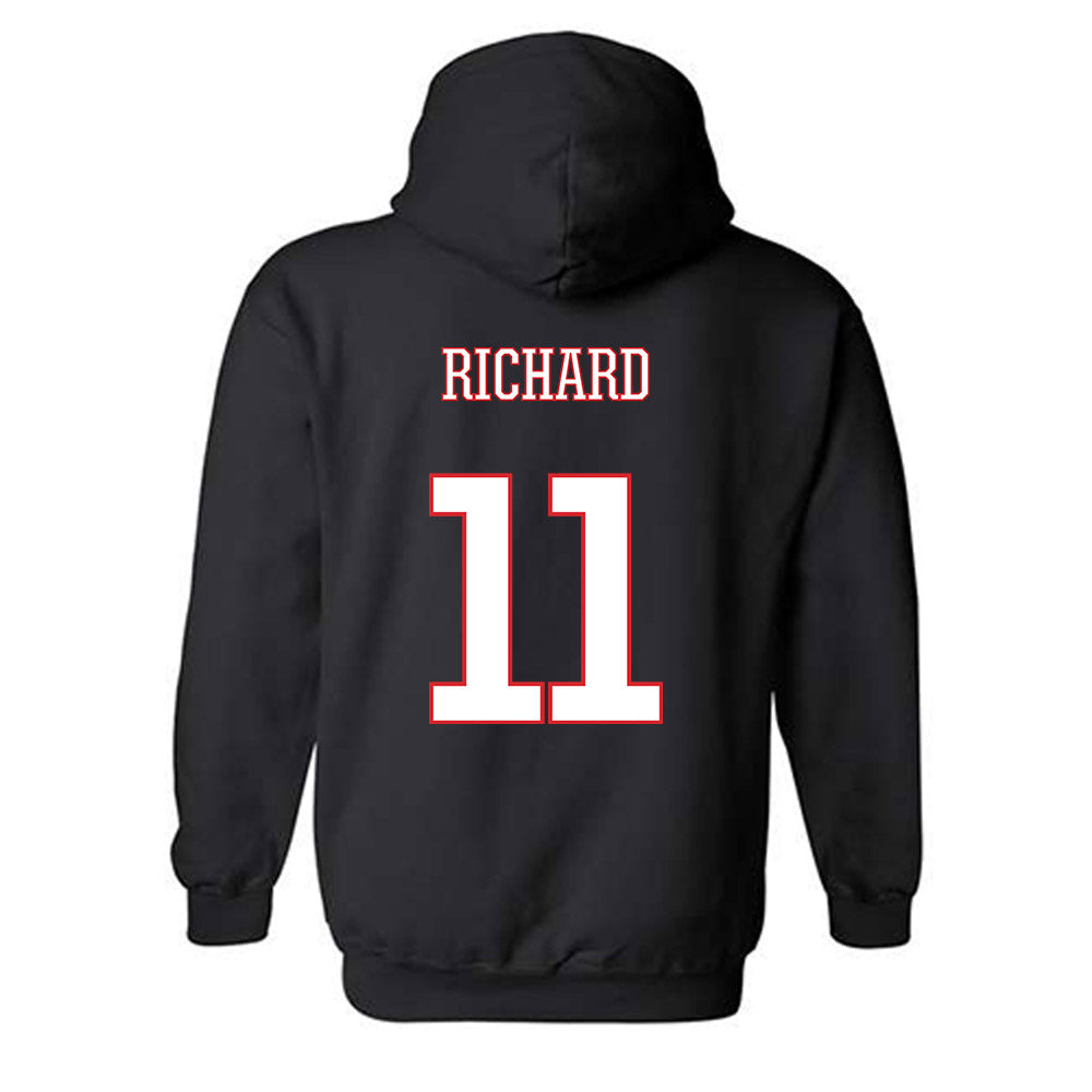 UConn - NCAA Men's Ice Hockey : Jake Richard - Classic Shersey Hooded Sweatshirt