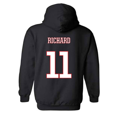 UConn - NCAA Men's Ice Hockey : Jake Richard - Classic Shersey Hooded Sweatshirt