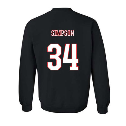 UConn - NCAA Men's Ice Hockey : Owen Simpson - Classic Shersey Crewneck Sweatshirt