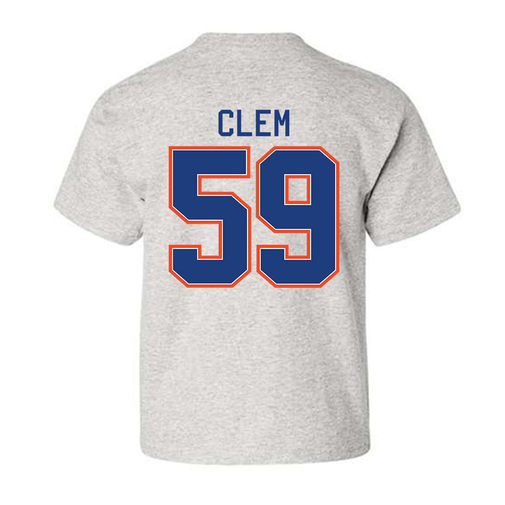 Florida - NCAA Football : Hayden Clem - Classic Shersey Youth T-Shirt-1
