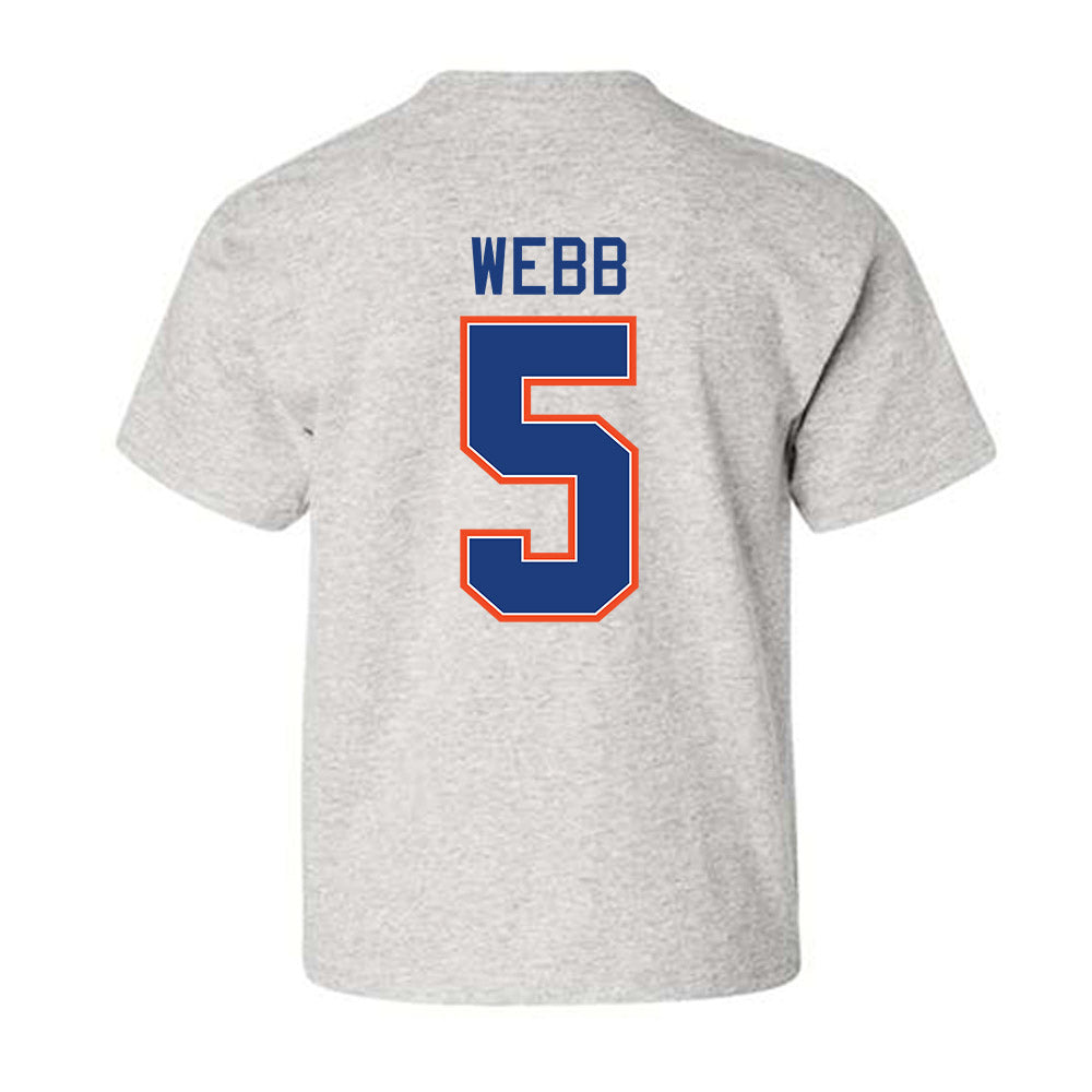 Florida - NCAA Football : Treyaun Webb - Classic Shersey Youth T-Shirt-1