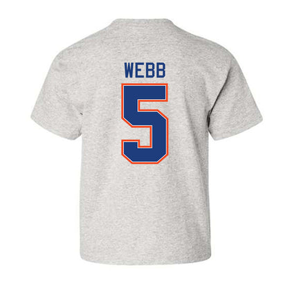 Florida - NCAA Football : Treyaun Webb - Classic Shersey Youth T-Shirt-1