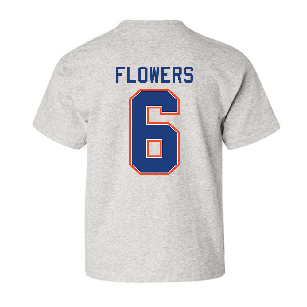 Florida - NCAA Football : Jvari Flowers - Classic Shersey Youth T-Shirt-1