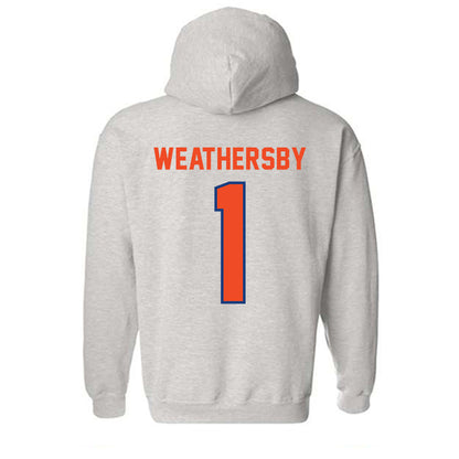 Florida - NCAA Women's Basketball : Jade Weathersby - Classic Shersey Hooded Sweatshirt-1