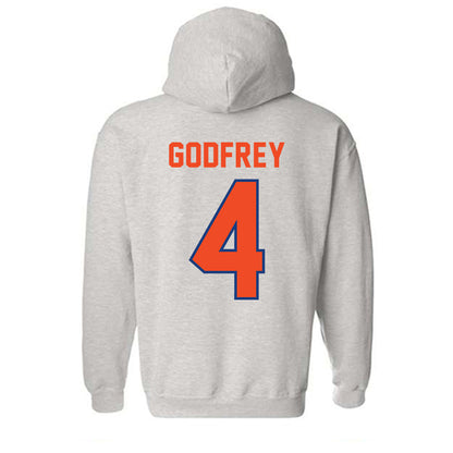 Florida - NCAA Women's Basketball : Knisha Godfrey - Classic Shersey Hooded Sweatshirt-1
