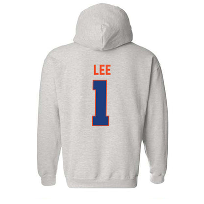 Florida - NCAA Men's Basketball : Xaivian Lee - Classic Shersey Hooded Sweatshirt-1