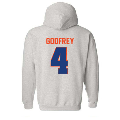 Florida - NCAA Women's Basketball : Knisha Godfrey - Classic Shersey Hooded Sweatshirt-1