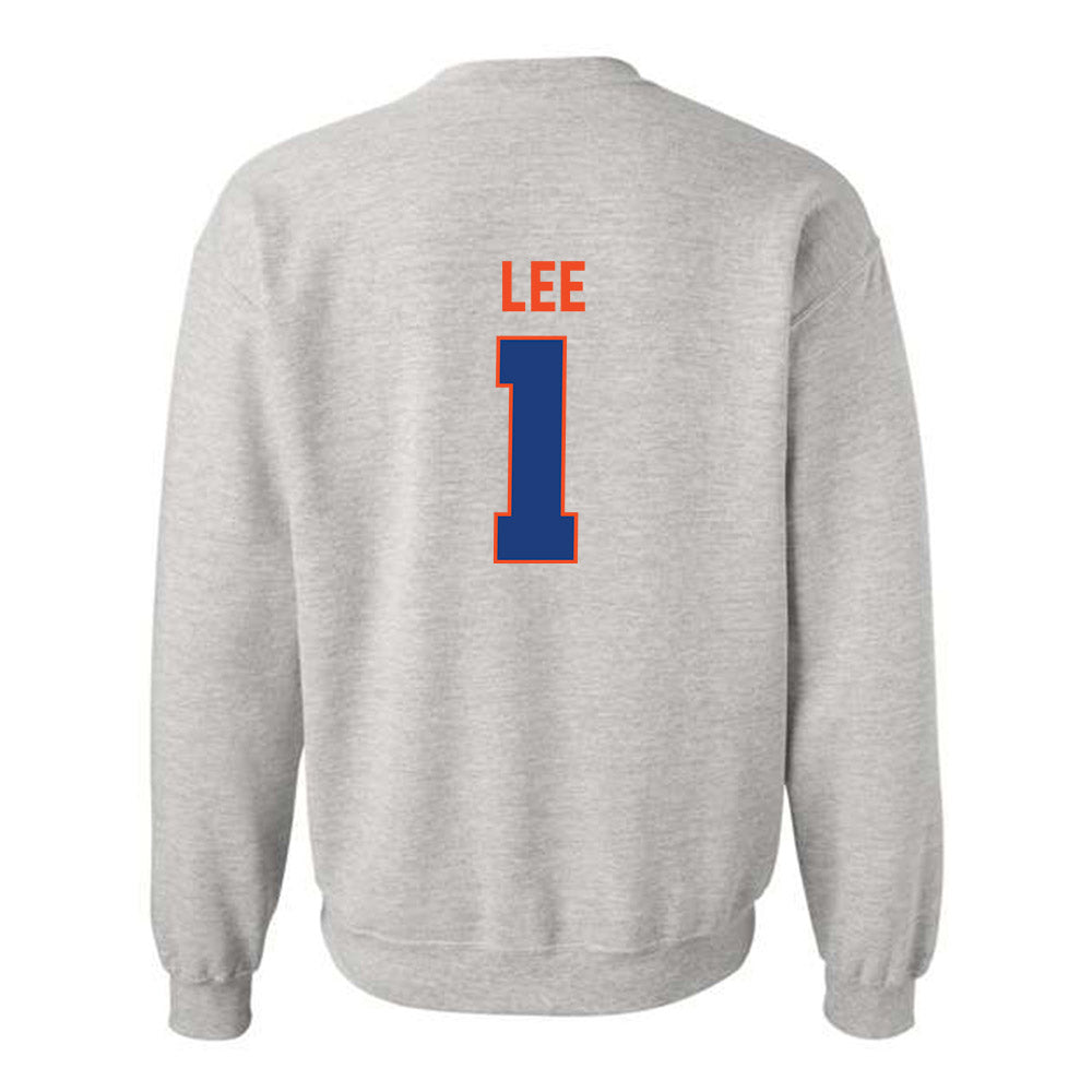 Florida - NCAA Men's Basketball : Xaivian Lee - Classic Shersey Crewneck Sweatshirt-1