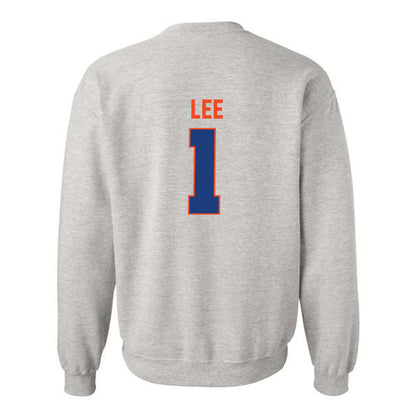 Florida - NCAA Men's Basketball : Xaivian Lee - Classic Shersey Crewneck Sweatshirt-1