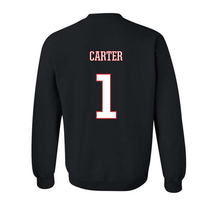 UConn - NCAA Men's Soccer : Adam Carter - Classic Shersey Crewneck Sweatshirt-1