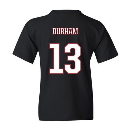 UConn - NCAA Men's Soccer : Kyle Durham - Classic Shersey Youth T-Shirt