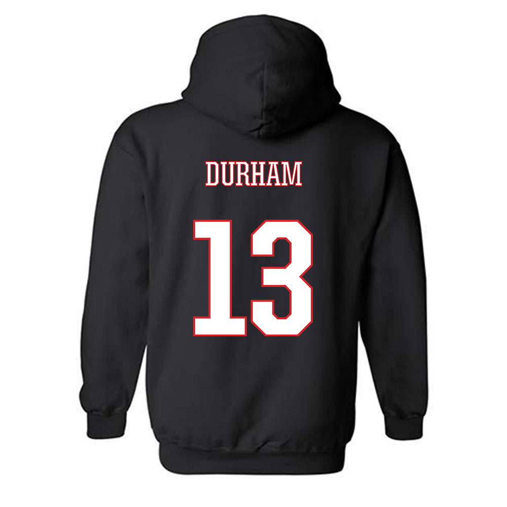 UConn - NCAA Men's Soccer : Kyle Durham - Classic Shersey Hooded Sweatshirt