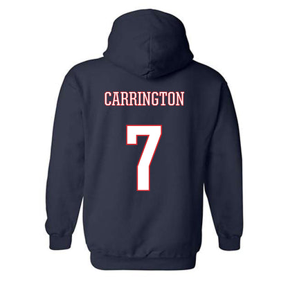 UConn - NCAA Softball : Grace Carrington - Classic Shersey Hooded Sweatshirt-1