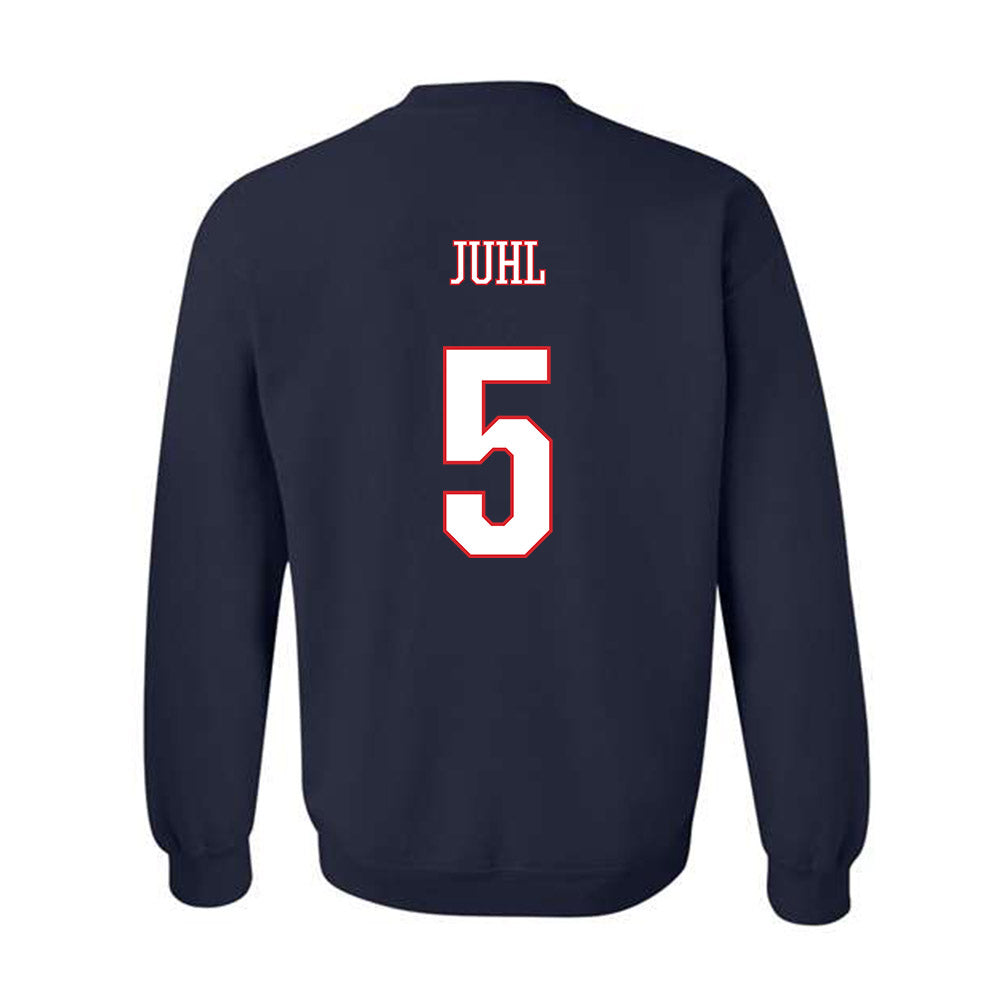 UConn - NCAA Softball : Alexis Juhl - Classic Shersey Crewneck Sweatshirt-1
