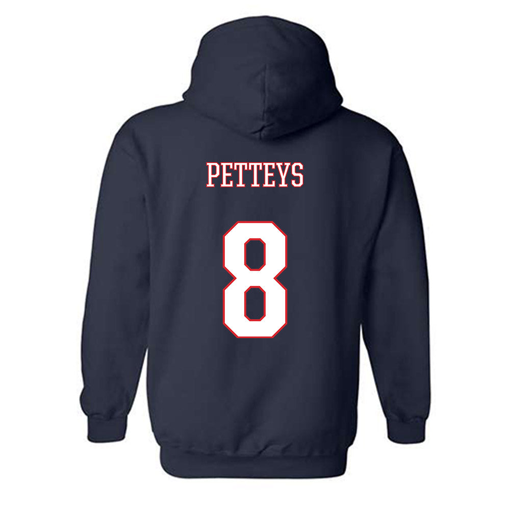 UConn - NCAA Softball : Cat Petteys - Classic Shersey Hooded Sweatshirt