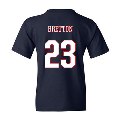 UConn - NCAA Softball : Amber Bretton - Classic Shersey Youth T-Shirt