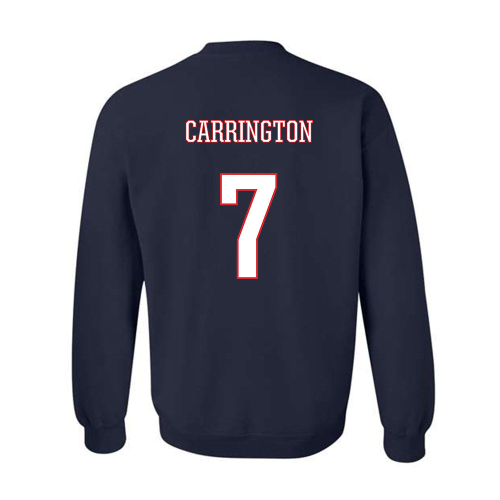 UConn - NCAA Softball : Grace Carrington - Classic Shersey Crewneck Sweatshirt-1
