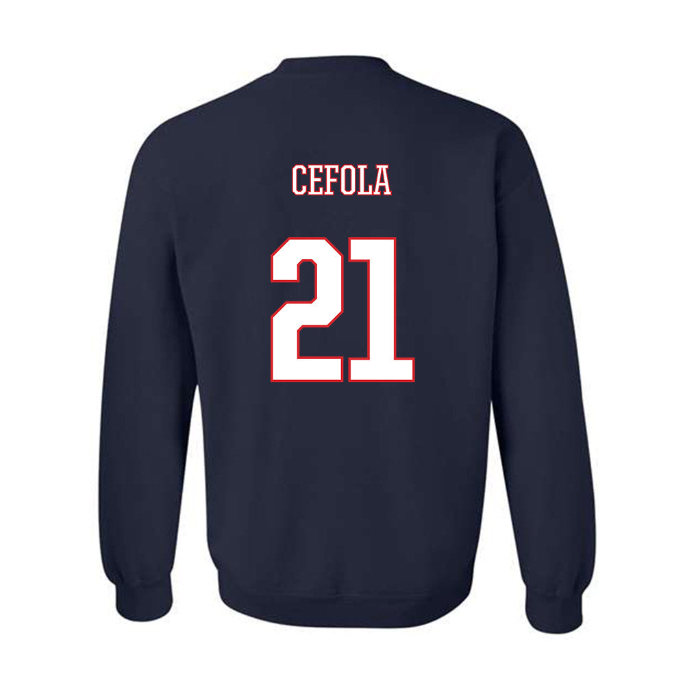 UConn - NCAA Softball : Bella Cefola - Classic Shersey Crewneck Sweatshirt-1