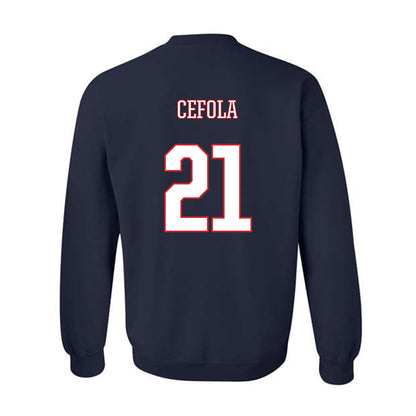 UConn - NCAA Softball : Bella Cefola - Classic Shersey Crewneck Sweatshirt-1