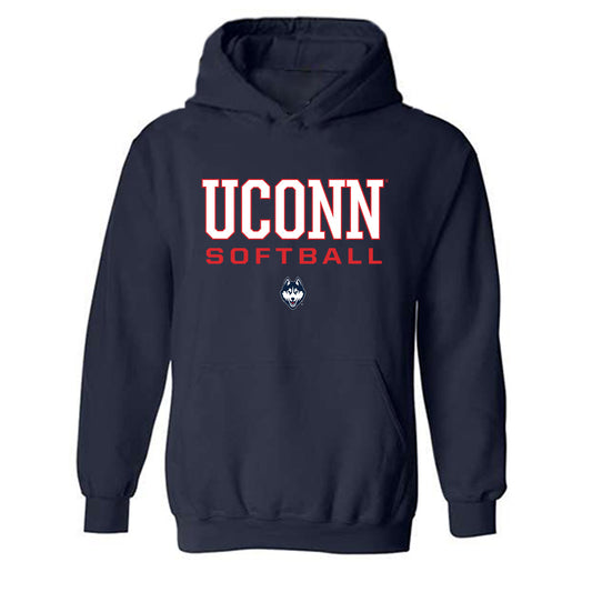 UConn - NCAA Softball : Ava Calciano - Classic Shersey Hooded Sweatshirt-0