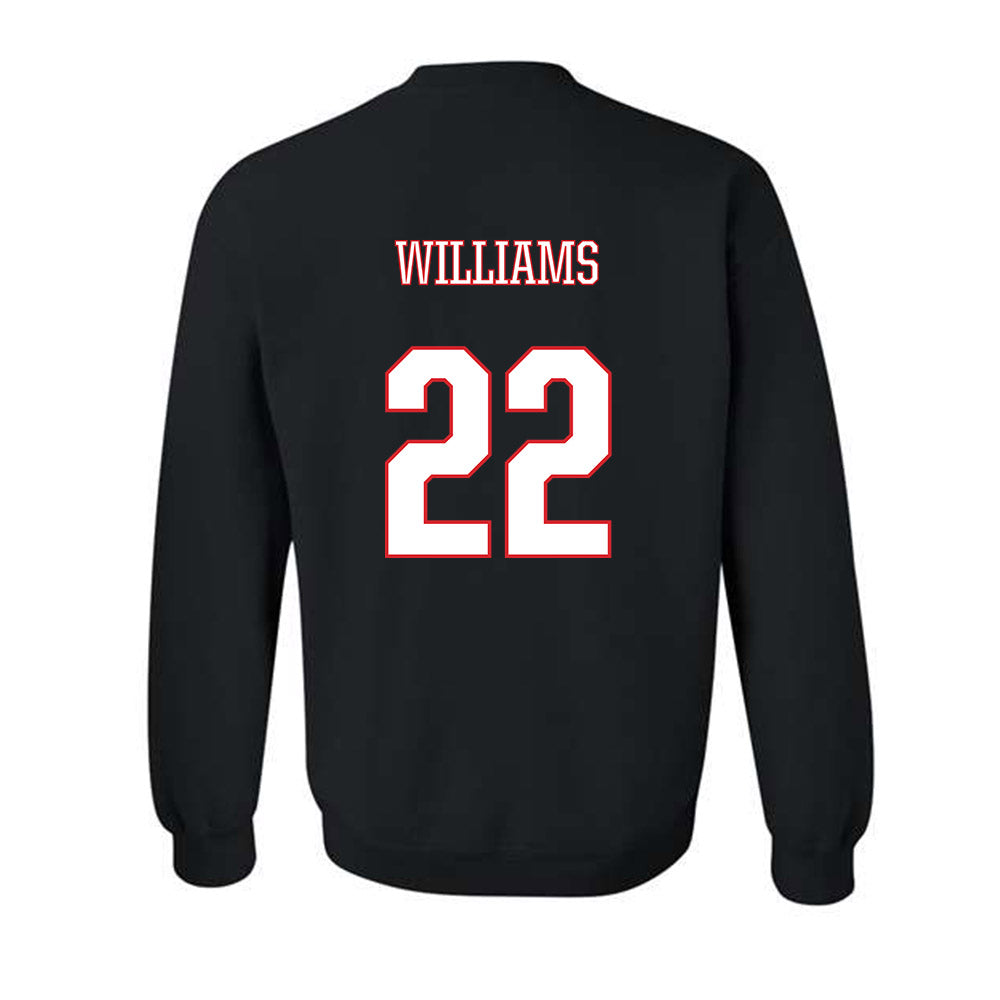 UConn - NCAA Women's Basketball : Serah Williams - Classic Shersey Crewneck Sweatshirt-1