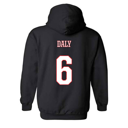 UConn - NCAA Women's Field Hockey : Erin Daly - Classic Shersey Hooded Sweatshirt-1