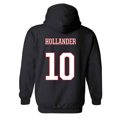 UConn - NCAA Women's Field Hockey : Fien Hollander - Classic Shersey Hooded Sweatshirt-1