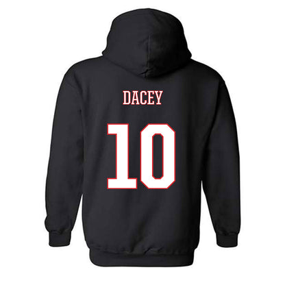UConn - NCAA Women's Lacrosse : Emma Dacey - Classic Shersey Hooded Sweatshirt-1