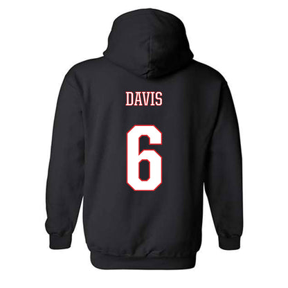 UConn - NCAA Women's Lacrosse : Rayea Davis - Classic Shersey Hooded Sweatshirt