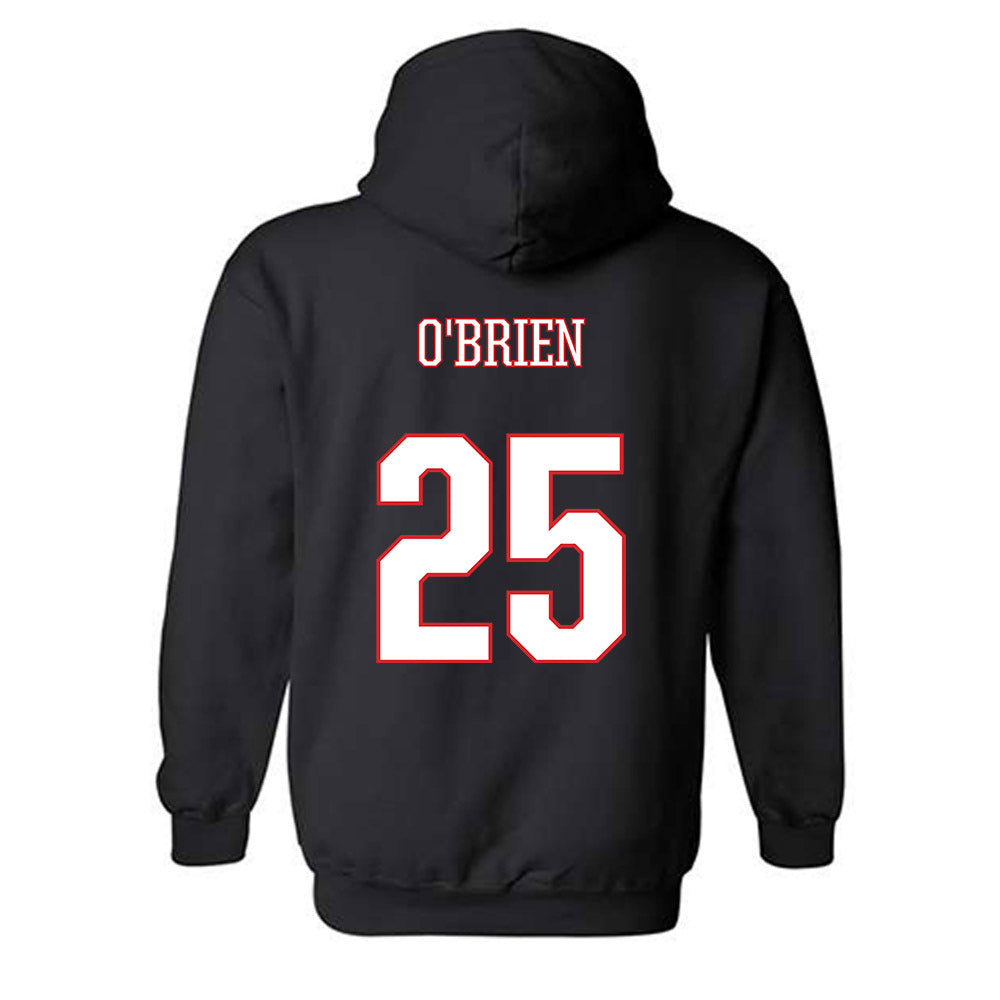 UConn - NCAA Women's Lacrosse : Megan O'Brien - Classic Shersey Hooded Sweatshirt