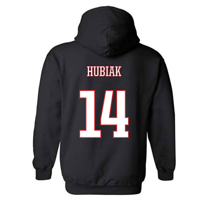 UConn - NCAA Women's Lacrosse : Caitlyn Hubiak - Classic Shersey Hooded Sweatshirt-1