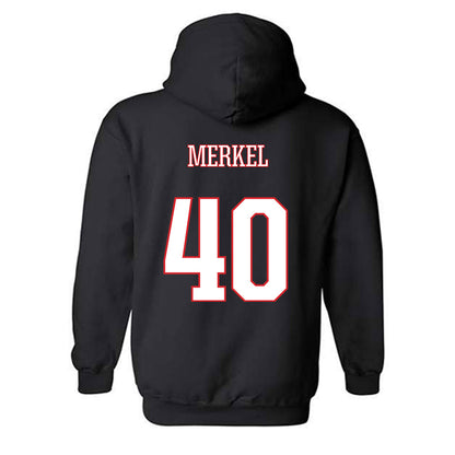 UConn - NCAA Women's Lacrosse : McKenna Merkel - Classic Shersey Hooded Sweatshirt-1
