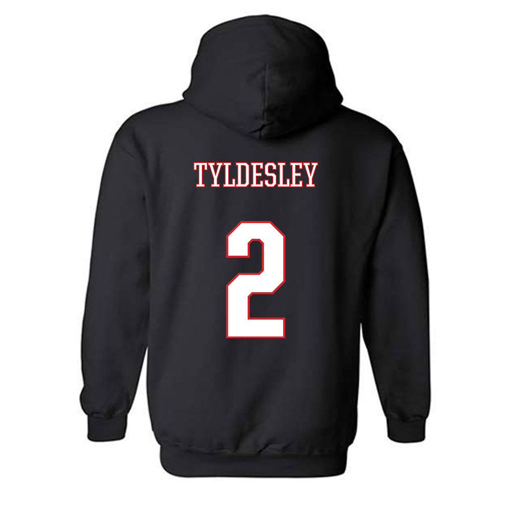 UConn - NCAA Women's Lacrosse : Caitlyn Tyldesley - Classic Shersey Hooded Sweatshirt-1