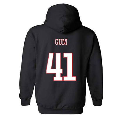 UConn - NCAA Women's Lacrosse : Johannah Gum - Classic Shersey Hooded Sweatshirt