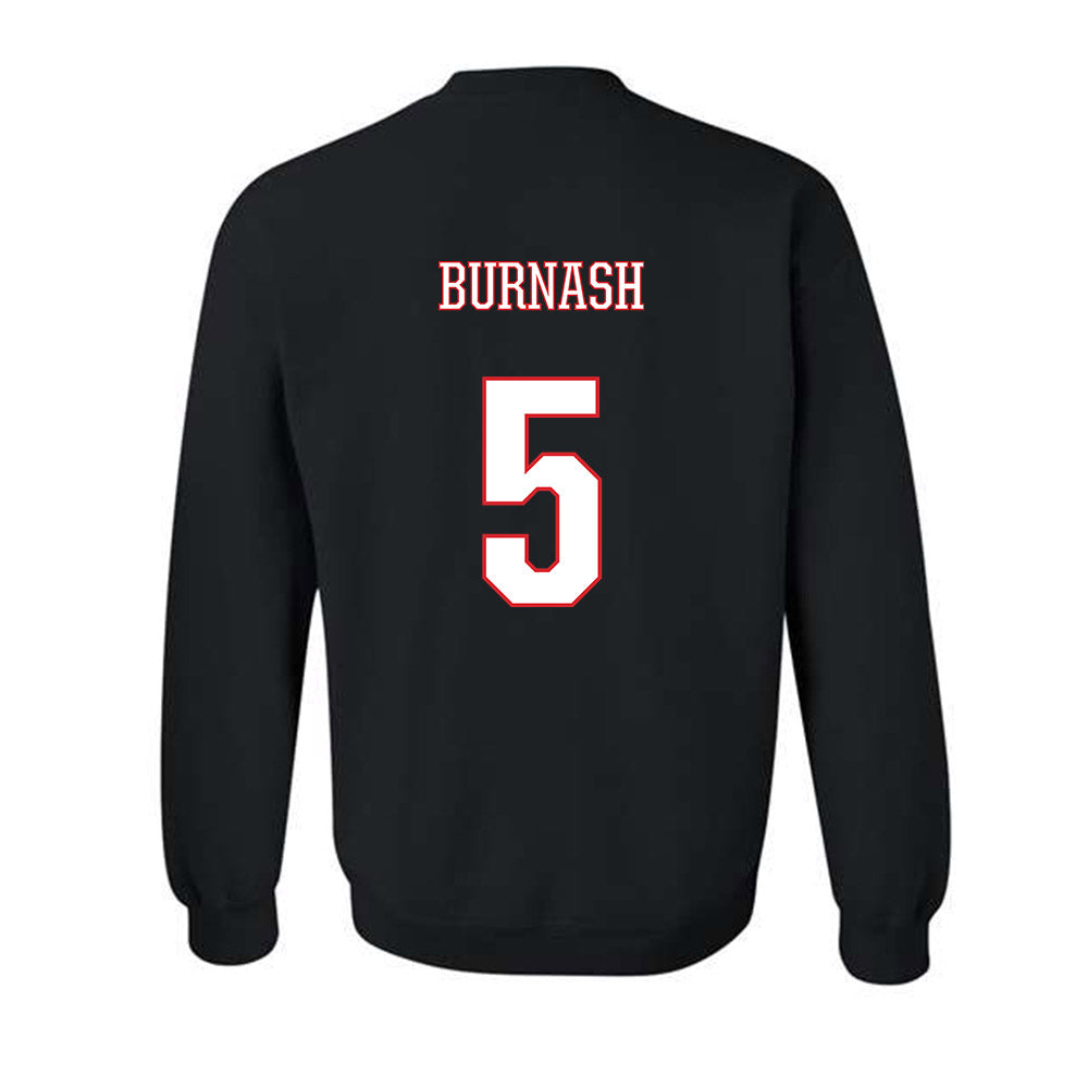 UConn - NCAA Women's Lacrosse : Karsyn Burnash - Classic Shersey Crewneck Sweatshirt-1