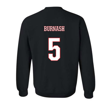UConn - NCAA Women's Lacrosse : Karsyn Burnash - Classic Shersey Crewneck Sweatshirt-1