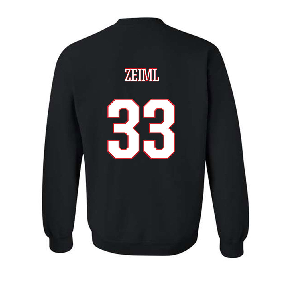 UConn - NCAA Women's Lacrosse : Sofia Zeiml - Classic Shersey Crewneck Sweatshirt-1