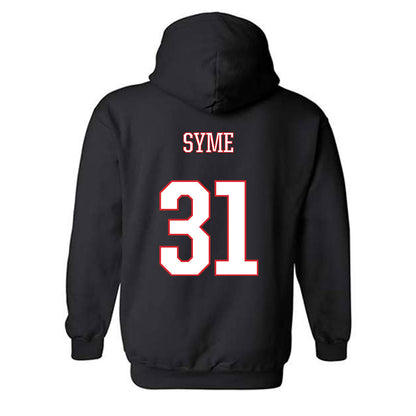 UConn - NCAA Women's Lacrosse : Madelyn Syme - Classic Shersey Hooded Sweatshirt-1